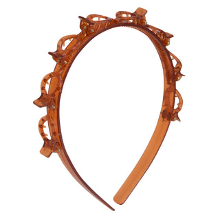 Oh My Hair Diadema Con Pinzas Caramel