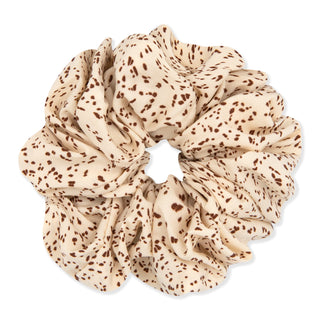 Oh My Hair Scrunchie XL Estampado Beige