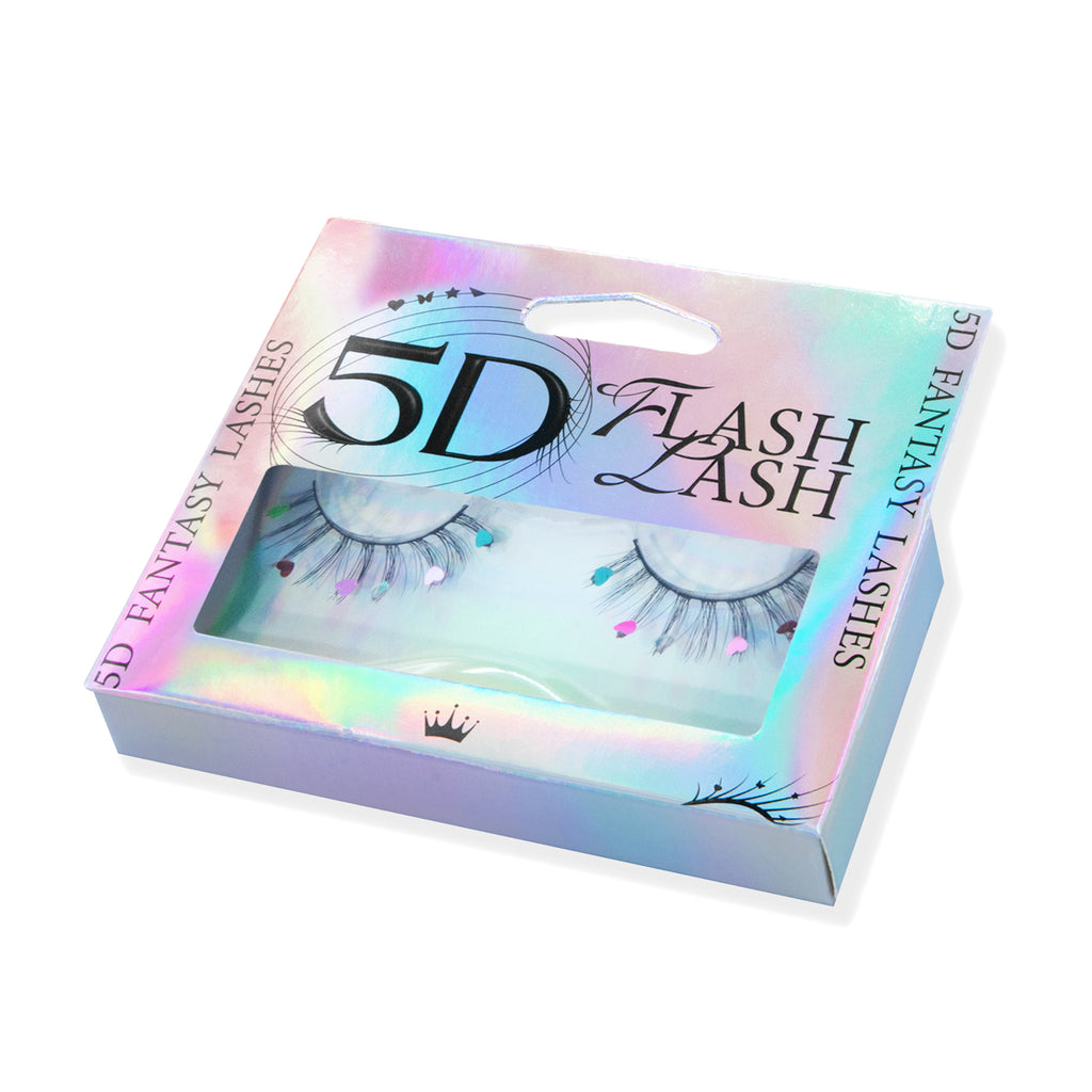 Flash Lash Pestañas Postizas 5D Lovely Glitter Look