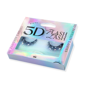 Flash Lash Pestañas Postizas 5D Crystal Glitter Look