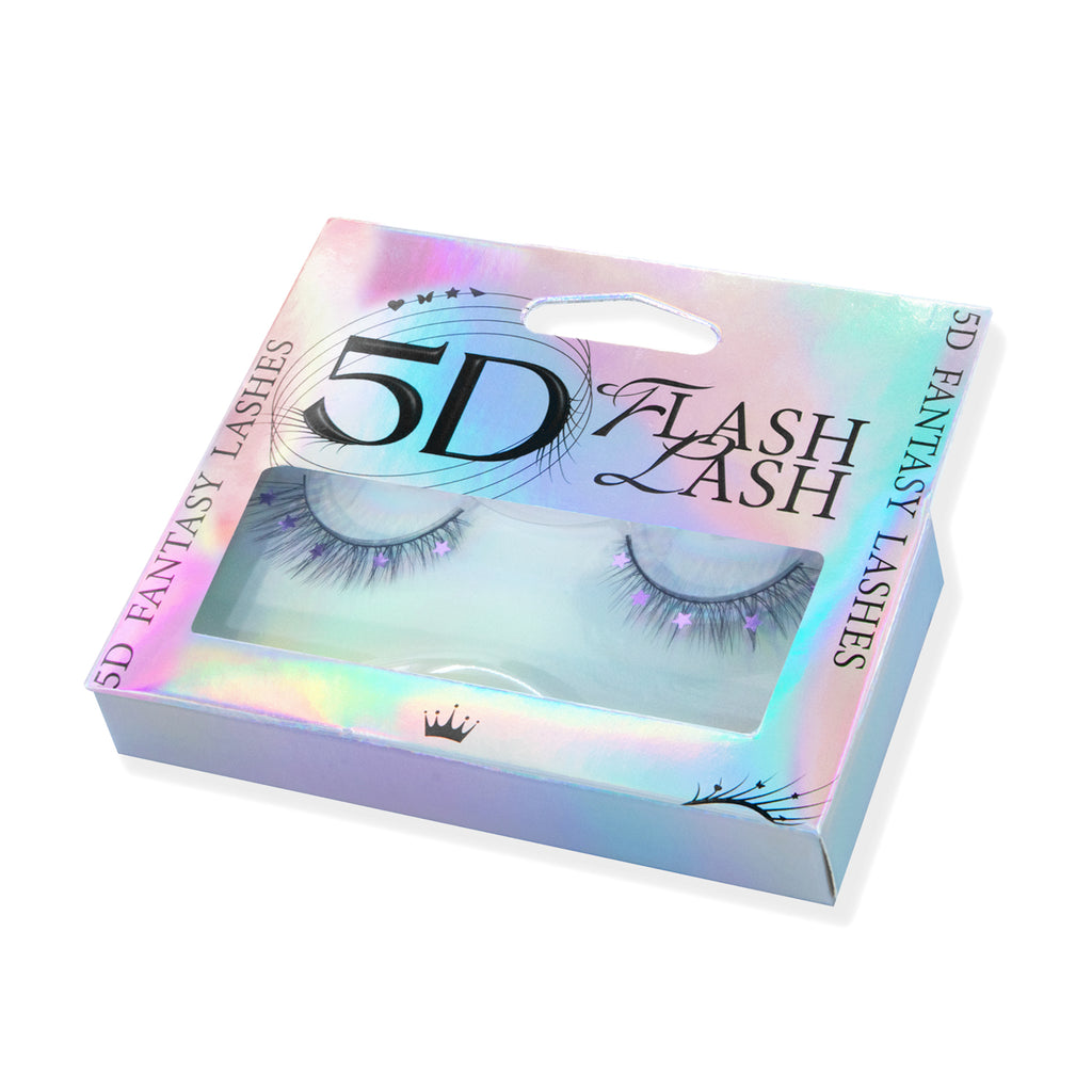 Flash Lash Pestañas Postizas 5D Starlight Glitter Look
