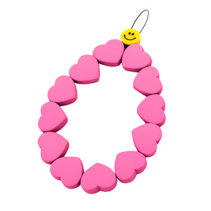 Cuelga Móvil Corazones Rosa