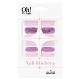 Oh My Nails Stickers Pink Glam