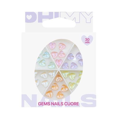 OH MY NAILS GEMS NAILS CUORE