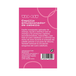 Cepillo Emulsionador de Cabello