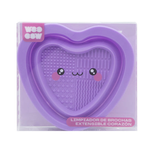 Limpiador de Brochas Extensible Corazón