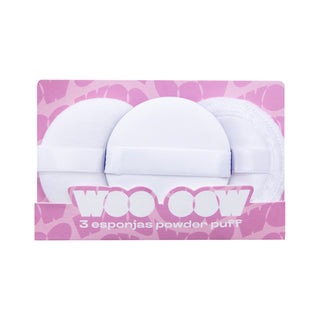 Set de 3 Esponjas Powder Puff