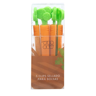 5 Clips de Sellado para Bolsas