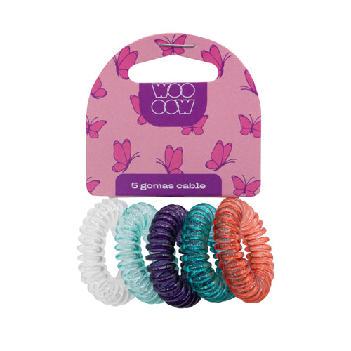 Set de 5 Gomas de Cable