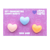 Set Chinchetas Hearts