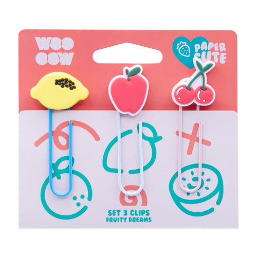 Set 3 Clips Fruity Dreams