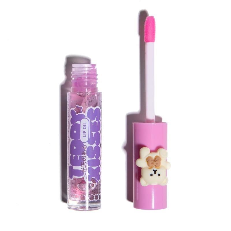 Teddy Kisses Lip Oil Cherry Plum + PH Aceite Voluminizador de Labios