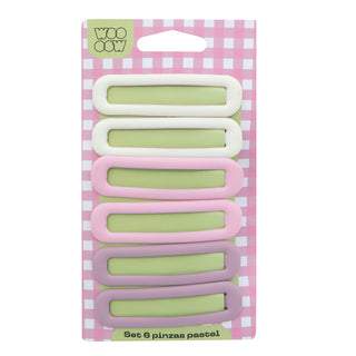 Set 6 Pinzas Clip