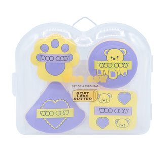 Set 4 Esponjas Soft Like Butter