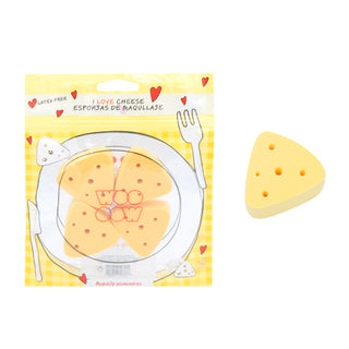 I Love Cheese Esponjas de Maquillaje