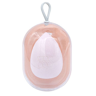 Funda Protectora Oval + Esponja de Maquillaje