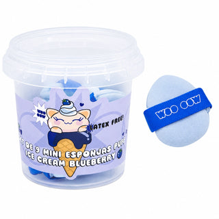 Set 9 Mini Esponjas Puff Ice Cream
