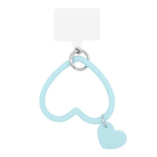 Hold Up My Phone Charm Corazón