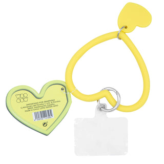 Hold Up My Phone Charm Corazón