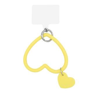 Hold Up My Phone Charm Corazón