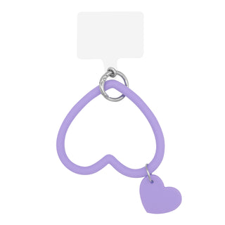 Hold Up My Phone Charm Corazón