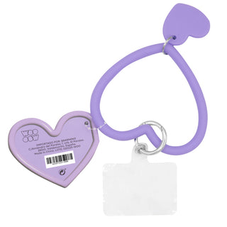 Hold Up My Phone Charm Corazón