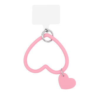 Hold Up My Phone Charm Corazón