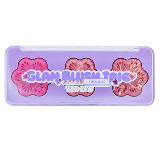 Glam Blush Trio Coloretes con Brillo
