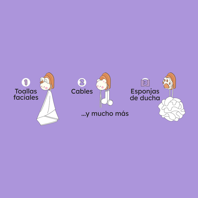 Set 3 Organizadores Cutie Pets