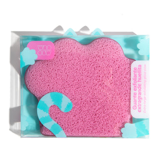 Guante Exfoliante Extragrande Huellita