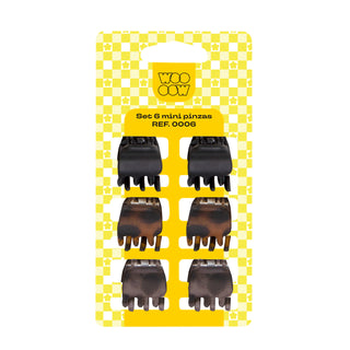 Set 6 Mini Pinzas Basic 2