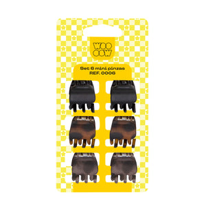 Set 6 Mini Pinzas Basic 2