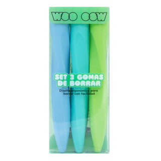 Set 3 Gomas de Borrar