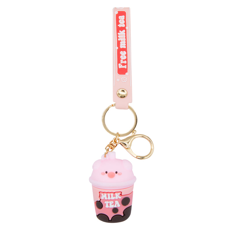 Llavero Bubble Tea Pig