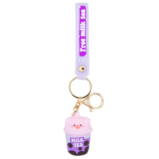 Llavero Bubble Tea Pig