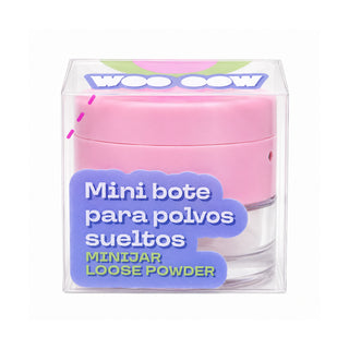 Mini Jar Loose Powder Bote para Polvos Sueltos