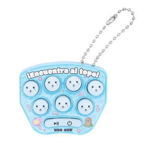 Llavero Juego Encuentra al Topo