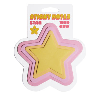 Sticky Notes Star Notas Adhesivas