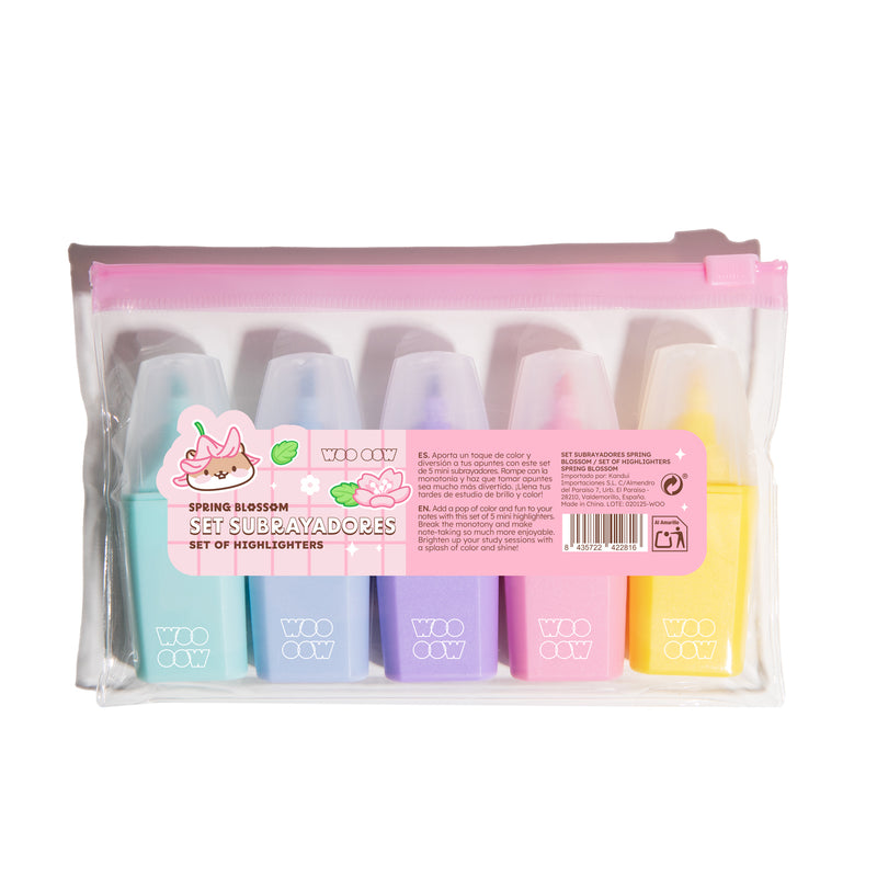 Set Subrayadores Spring Blossom
