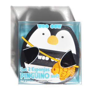 Set 2 Esponjas Pingüino Soft