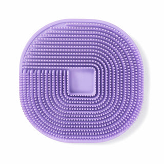Cepillo Exfoliante Corporal de Silicona Grape Soda
