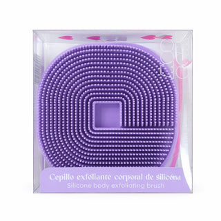Cepillo Exfoliante Corporal de Silicona Grape Soda