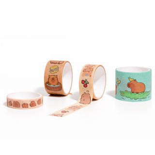 Capytape Washitape Cinta Adhesiva Decorativa