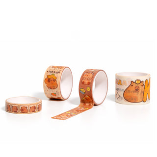 Capytape Washitape Cinta Adhesiva Decorativa