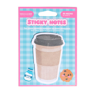 Sticky Notes 30 Notas Adhesivas Desayuno