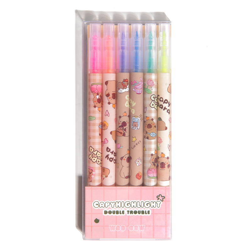 Capyhighlight Double Trouble Subrayadores Doble Punta