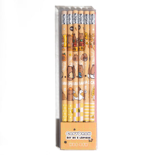 Capydraw Set de 6 Lápices