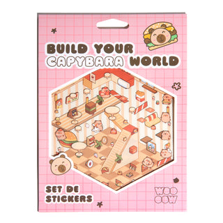 Build Your Capybara World Pegatinas