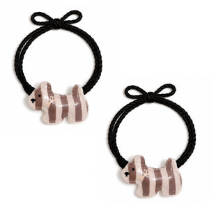 Set 2 Gomas de Pelo Charm Perrito