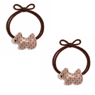 Set 2 Gomas de Pelo Charm Perrito
